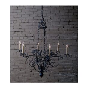 3011 Basket Planter Chandelier - Image 1