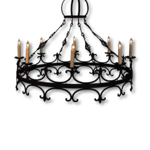 7070 BERTOLA CHANDELIER - Image 1