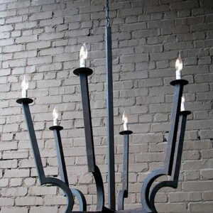 9097A SARDUCCI ANTLER CHANDELIER - Image 1